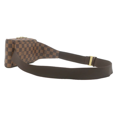 ルイヴィトン LOUIS VUITTON ジェロニモス N51994 ダミエエベヌ ダミエキャンバス ボディバッグ ゴールド金具 ウエストバッグ 旧型