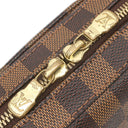 ルイヴィトン LOUIS VUITTON ジェロニモス N51994 ダミエエベヌ ダミエキャンバス ボディバッグ ゴールド金具 ウエストバッグ 旧型