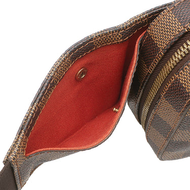 ルイヴィトン LOUIS VUITTON ジェロニモス N51994 ダミエエベヌ ダミエキャンバス ボディバッグ ゴールド金具 ウエストバッグ 旧型