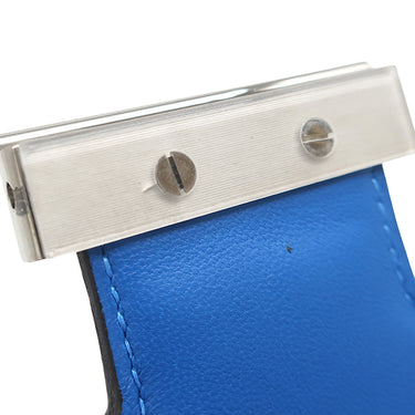 エルメス HERMES コンスタンス 24 ブルーゼリージュ エバーカラー ショルダーバッグ シルバー金具