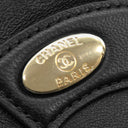 シャネル CHANEL ココマーク チェーンショルダー カメラバッグ AS0322 ブラック ラムスキン ショルダーバッグ ゴールド金具 黒 チェーンバッグ