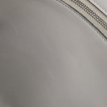 ロエベ LOEWE アナグラム ショッパーバッグ グレー レザー トートバッグ シルバー金具 トート A4 大容量