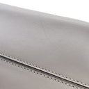 ロエベ LOEWE アナグラム ショッパーバッグ グレー レザー トートバッグ シルバー金具 トート A4 大容量