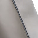 ロエベ LOEWE アナグラム ショッパーバッグ グレー レザー トートバッグ シルバー金具 トート A4 大容量