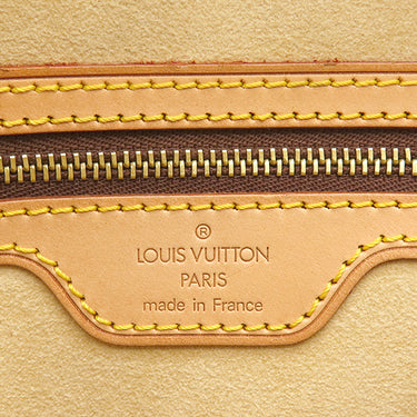 ルイヴィトン LOUIS VUITTON ルーピング MM M51146 モノグラム モノグラムキャンバス ハンドバッグ ゴールド金具 茶 ワンハンドル