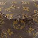 ルイヴィトン LOUIS VUITTON ルーピング MM M51146 モノグラム モノグラムキャンバス ハンドバッグ ゴールド金具 茶 ワンハンドル