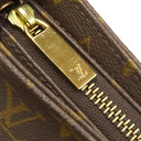 ルイヴィトン LOUIS VUITTON ルーピング MM M51146 モノグラム モノグラムキャンバス ハンドバッグ ゴールド金具 茶 ワンハンドル