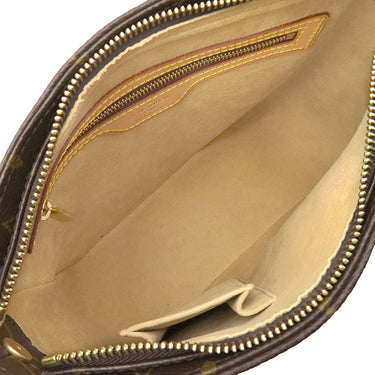 ルイヴィトン LOUIS VUITTON ルーピング MM M51146 モノグラム モノグラムキャンバス ハンドバッグ ゴールド金具 茶 ワンハンドル