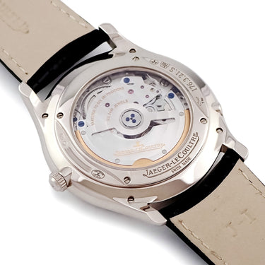 腕時計 ジャガールクルト JAEGER LECOULTRE マスター ウルトラスリム パーペチュアル Q1303520 176.3.21.S 自動巻き メンズ K18WG無垢