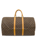 ルイヴィトン LOUIS VUITTON キーポル バンドリエール 55 M41414 モノグラム モノグラムキャンバス ボストンバッグ ゴールド金具 旅行