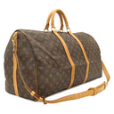 ルイヴィトン LOUIS VUITTON キーポル バンドリエール 55 M41414 モノグラム モノグラムキャンバス ボストンバッグ ゴールド金具 旅行