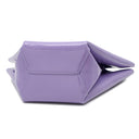 ボッテガヴェネタ BOTTEGA VENETA ドール 658515 V0TS0 4329 ラベンダー パテントレザー ハンドバッグ マットシルバー金具 紫 エナメル