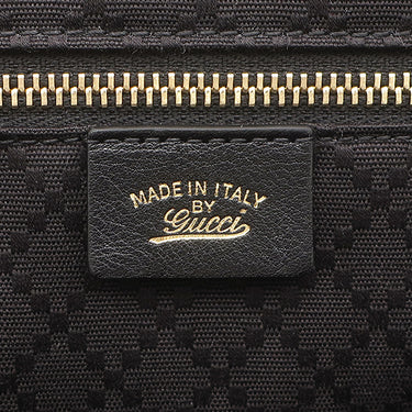 グッチ GUCCI ボルセット ラージ ボストンバッグ 866734 ブラック レザー キャンバス 2WAYバッグ ゴールド金具 ホースビット ウェブストライプ ショルダー