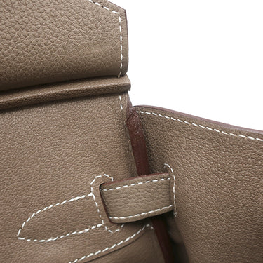 エルメス HERMES バーキン30 エトゥープ トゴ ハンドバッグ ゴールド金具 2025年製 グレージュ