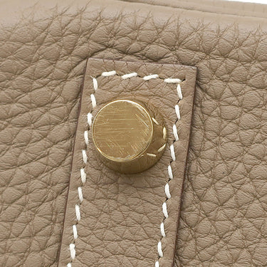 エルメス HERMES バーキン30 エトゥープ トゴ ハンドバッグ ゴールド金具 2025年製 グレージュ