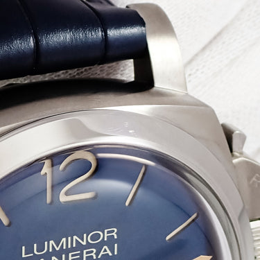 腕時計 パネライ PANERAI ルミノール 1950 イクエーションオブタイム 8デイズ GMT チタニオ PAM00670 W番 手巻き メンズ W番 均時差