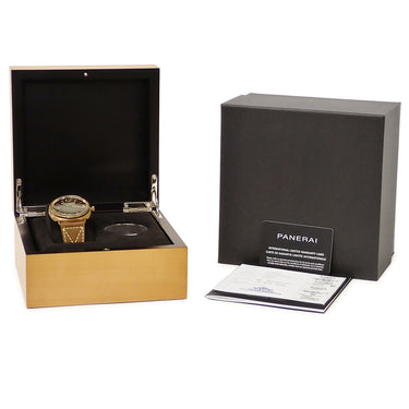 腕時計 パネライ PANERAI ラジオミール ブロンゾ 47mm PAM00760 Y番 手巻き メンズ Y番 ブロンズ シェイデッドグリーン 青針