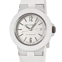 腕時計 ブルガリ BVLGARI アルミニウム 104335 BB40AT 自動巻き メンズ 新品同様 デイト バー アラビア シルバー ホワイト