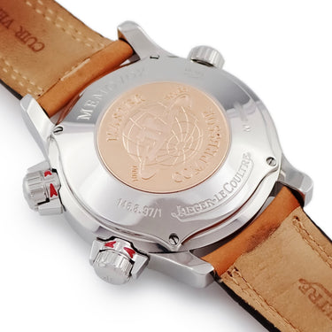 腕時計 ジャガールクルト JAEGER LECOULTRE マスターコンプレッサー メモボックス Q1708470 146.8.97/1 自動巻き メンズ ブラック デイト