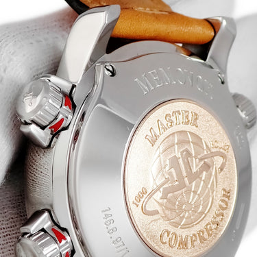 腕時計 ジャガールクルト JAEGER LECOULTRE マスターコンプレッサー メモボックス Q1708470 146.8.97/1 自動巻き メンズ ブラック デイト
