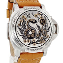 腕時計 パネライ PANERAI ルミノール シーランド イヤー・オブ・ザ・スネーク PAM00842 O番 自動巻き メンズ O番 彫金 干支 巳 限定