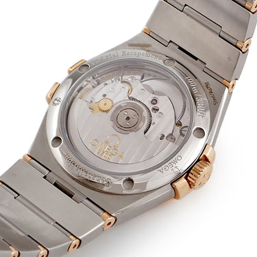 腕時計 オメガ OMEGA コンステレーション コーアクシャル クロノメーター 123.20.35.20.63.001 自動巻き メンズ K18RG×SS ダイヤ