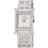腕時計 エルメス HERMES Hウォッチ PM HH1.230 クオーツ レディース 純正ダイヤ ラムサス ギョーシェ H型 アラビア スクエア
