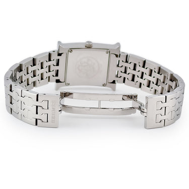 腕時計 エルメス HERMES Hウォッチ PM HH1.230 クオーツ レディース 純正ダイヤ ラムサス ギョーシェ H型 アラビア スクエア