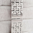 腕時計 エルメス HERMES Hウォッチ PM HH1.230 クオーツ レディース 純正ダイヤ ラムサス ギョーシェ H型 アラビア スクエア
