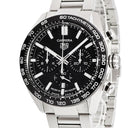 腕時計 タグホイヤー TAG Heuer カレラ キャリバー02 スポーツ クロノグラフ CBN2A1B.BA0643 自動巻き メンズ ブラック デイト