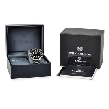 腕時計 タグホイヤー TAG Heuer カレラ キャリバー02 スポーツ クロノグラフ CBN2A1B.BA0643 自動巻き メンズ ブラック デイト