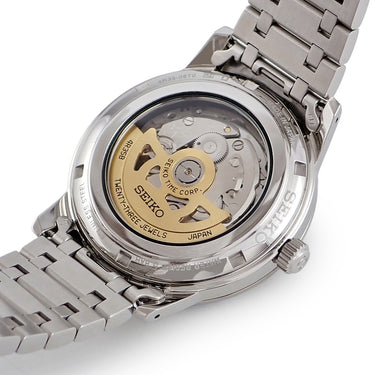 腕時計 セイコー SEIKO プレザージュ Style60s SARY267 4R35-06T0 自動巻き メンズ シルバーバイオレット デイト バー