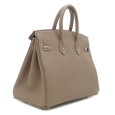 エルメス HERMES バーキン25 エトゥープ トゴ ハンドバッグ シルバー金具 新品 未使用 グレージュ 2026年製