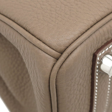 エルメス HERMES バーキン25 エトゥープ トゴ ハンドバッグ シルバー金具 新品 未使用 グレージュ 2026年製