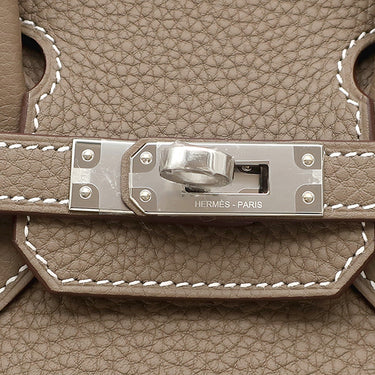 エルメス HERMES バーキン25 エトゥープ トゴ ハンドバッグ シルバー金具 新品 未使用 グレージュ 2026年製