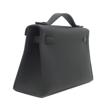エルメス HERMES ポシェットケリー ミニ ブラック ヴォースイフト ハンドバッグ シルバー金具 新品 未使用 黒 2026年製