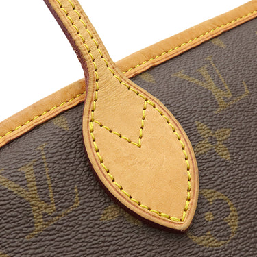ルイヴィトン LOUIS VUITTON ネヴァーフル MM M40156 モノグラム モノグラムキャンバス トートバッグ ゴールド金具 茶 トート 旧型