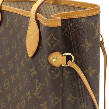 ルイヴィトン LOUIS VUITTON ネヴァーフル MM M40156 モノグラム モノグラムキャンバス トートバッグ ゴールド金具 茶 トート 旧型