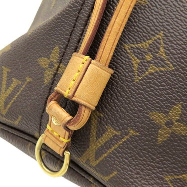 ルイヴィトン LOUIS VUITTON ネヴァーフル MM M40156 モノグラム モノグラムキャンバス トートバッグ ゴールド金具 茶 トート 旧型