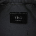フェンディ FENDI ダイアゴナル カメラケース 7M0286 ブラウン×ブラック PVCコーティングキャンバス レザー ショルダーバッグ シルバー金具 ズッカ FFロゴ