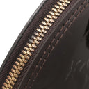ルイヴィトン LOUIS VUITTON アルマ PM M91611 アラマント モノグラムヴェルニ ハンドバッグ ゴールド金具 ボルドー