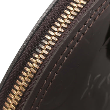 ルイヴィトン LOUIS VUITTON アルマ PM M91611 アラマント モノグラムヴェルニ ハンドバッグ ゴールド金具 ボルドー