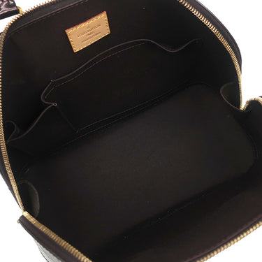 ルイヴィトン LOUIS VUITTON アルマ PM M91611 アラマント モノグラムヴェルニ ハンドバッグ ゴールド金具 ボルドー