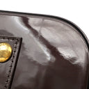 ルイヴィトン LOUIS VUITTON アルマ PM M91611 アラマント モノグラムヴェルニ ハンドバッグ ゴールド金具 ボルドー