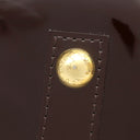 ルイヴィトン LOUIS VUITTON アルマ PM M91611 アラマント モノグラムヴェルニ ハンドバッグ ゴールド金具 ボルドー