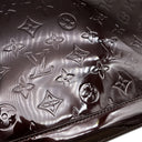 ルイヴィトン LOUIS VUITTON アルマ PM M91611 アラマント モノグラムヴェルニ ハンドバッグ ゴールド金具 ボルドー