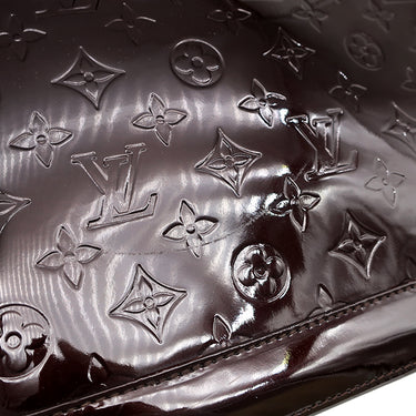 ルイヴィトン LOUIS VUITTON アルマ PM M91611 アラマント モノグラムヴェルニ ハンドバッグ ゴールド金具 ボルドー