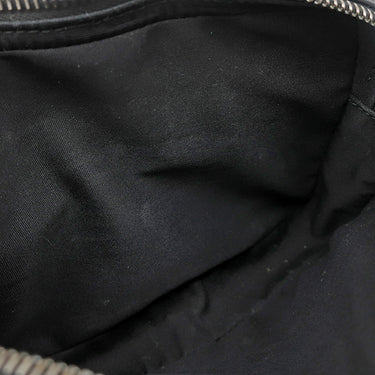 クリスチャン・ディオール Christian Dior CDダイヤモンド メッセンジャー ポーチ 2ESBC119DCO_H43E ブラック PVC レザー ショルダーバッグ シルバー金具 カード入れ