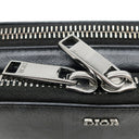 クリスチャン・ディオール Christian Dior CDダイヤモンド メッセンジャー ポーチ 2ESBC119DCO_H43E ブラック PVC レザー ショルダーバッグ シルバー金具 カード入れ