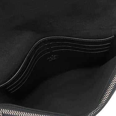ルイヴィトン LOUIS VUITTON ポシェット マイロックミー M63926 ノワール カーフ クラッチバッグ シルバー金具 セカンドバッグ ストラップ欠品